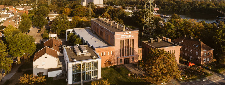Aerial view of the Umspannwerk Recklinghausen