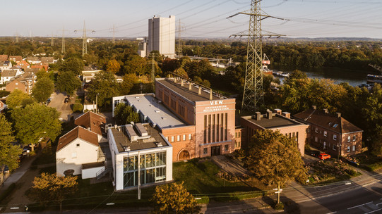 Aerial view of the Umspannwerk Recklinghausen